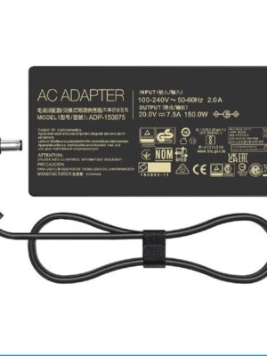 150W 20V 7.5A 4.5mm Tip Adapter for Asus ZenBook Pro 14/17/15 Flip VivoBook Pro14/15/16 OLED 14x 16x TUF Gaming FX504 FX505 FA506 FX706 FX95 Laptop