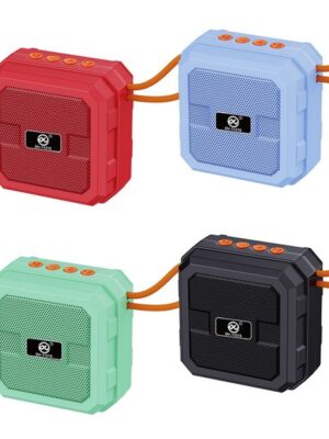 Portable Bluetooth 5.3 Wireless Speaker, Outdoor Speaker Support TF Card & USB Playback, USB Rechargeable Desktop Audio Player