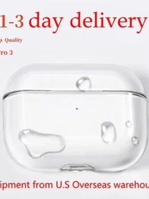USA Stock fo airpods pro 2 air pro 3 air 4 5 6 Max Earphone Headphones Bluetooth Headphone Accessories Silicone Protective Cover pros Wireless Charging Case