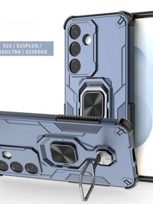 Suitable for Samsung S25 ring holder S car magnetic anti-drop phone case