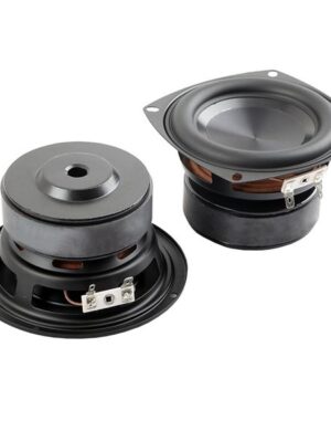 Tenghong 1pcs 4 Inch Subwoofer Speaker 4/8 Ohm 40W Bass Audio Speaker Unit HIFI Bookshelf Loudspeaker For Home Theater DIY