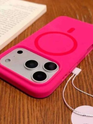 Luxury Bright Liquid Silicone Case For iPhone 17 Air 16 15 14 13 12 Pro Max Candy Color Wireless Charge Soft Cover 26L0505
