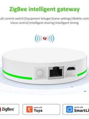 Tuya 3.0 Smart Hub Wired Gateway Bridge For App Voice Remote Control, Works With Alexa Home Assistant