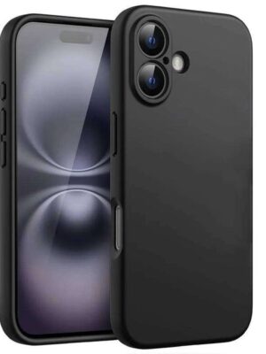 Luxury Silicone Matte Phone Case For iphone 16 15 14 13 mini 12 11 Pro X Xr XS Max 7 8 Plus SE 16E 17 Air Cover 26H0505
