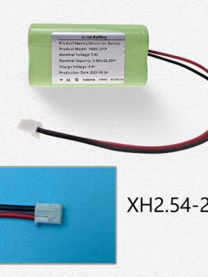 7.4V 3000mah 18650 2S1P built-in BMS rechargeable lithium-ion battery pack for camera electric toy backup battery