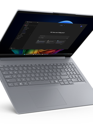 Lenovo ThinkBook 16 Gen 9 Copilot+ PC, Arctic Grey – Laptop – Intel® Core™ Ultra 5 325 – 512 GB SSD – 16 GB RAM – 40.64cms | 21URCTO1WWIN1