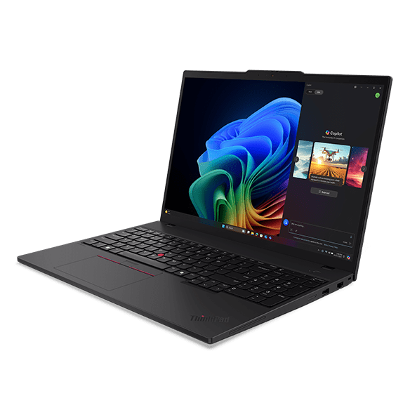 Lenovo ThinkPad T16 Copilot+ PC, Black - Business Laptop - AMD Ryzen™ AI 7 PRO 350 - 512 GB SSD - 32 GB RAM - Windows 11 Pro | 21QQS1J600