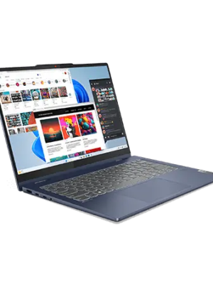 Lenovo IdeaPad 5 14″ 2-in-1 -AMD Ryzen 7, 16GB RAM, 512GB SSD, Luna Grey – Laptop – AMD Ryzen™ 7 8845HS – 512 GB SSD – 16 GB RAM | 83DRXA10IN
