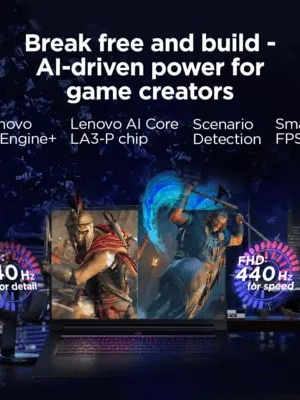 Lenovo Legion 9 Intel, 45.72cms, Eclipse Black – Gaming Laptop | Gaming PC – Intel® Core™ Ultra 9 275HX – 1 TB SSD – 32 GB RAM | 83EYCTO1WWIN1