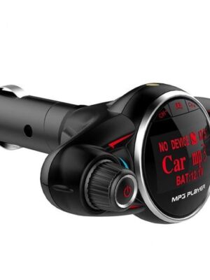 BT08 Wireless FM Transmitter Bluetooth Car Kit Handsfree AUX Audio MP3 Player FM Modulator Support TF Card U Disk Playback