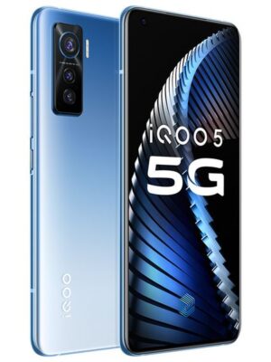 Original Vivo iQOO 5 5G Mobile Phone 8GB RAM 128GB ROM Snapdragon 865 Octa Core Android 6.56" Full Screen 50MP NFC Wake Face ID Cell Phone