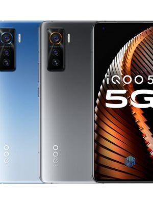 Original Vivo iQOO 5 5G Mobile Phone 8GB RAM 128GB ROM Snapdragon 865 Octa Core Android 6.56" 50MP NFC Fingerprint ID Face Smart Cell Phone
