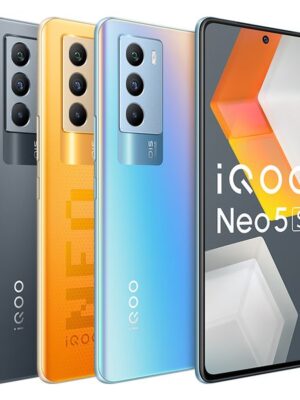 Original Vivo IQOO Neo 5S 5G Mobile Phone 12GB RAM 256GB ROM Octa Core Snapdragon 888 48.0MP OTA Android 6.62" AMOLED Full Screen Fingerprint ID Face Wake Smart Cellphone