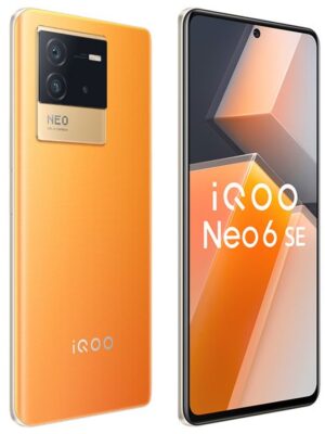 Original Vivo IQOO Neo 6 SE 5G Mobile Phone 8GB RAM 128GB 256GB ROM Snapdragon 870 64.0MP NFC Android 6.62" AMOLED 120Hz E4 Full Screen Fingerprint ID Face Smart Cellphone