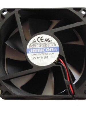 80x80x25mm 8cm 8025 JF0825B1H-R 12V 0.19A 2Wire Cooling Fan