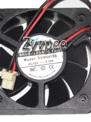 50x50x15mm RDM5015S 5cm 12V 0.14A 2Wire 5010 Cooling Fan