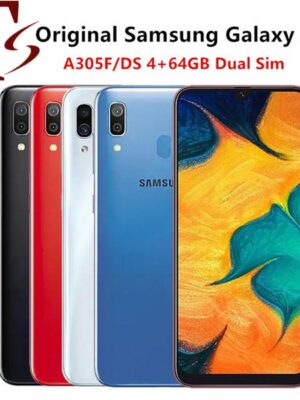 Refurbished Original Samsung Galaxy A30 A305F Dual SIM 6.4 inch Octa Core 4GB RAM 64GB ROM 16MP Unlocked 4G LTE mobile Phone 8pcs