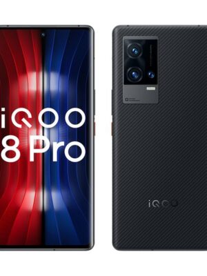 Original Vivo IQOO 8 Pro 5G Mobile Phone 12GB RAM 256GB 512GB ROM Snapdragon 888 Plus 50MP AR AF OTG NFC Android 6.78" Full Screen Fingerprint ID Face Wake Smart Cellphone