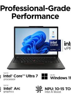 Lenovo ThinkPad X13, Business Laptop – Ultra 7 – SSD – Win 11 Pro | 21LVCTR1WW-GM0PC0A9