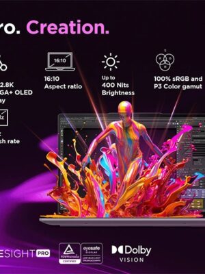 Lenovo Yoga Pro 7 14 – AMD Ryzen 9, 32 GB RAM, 1TB SSD Copilot+ PC, Luna Grey – Laptop – AMD Ryzen™ AI 9 365 – 1 TB SSD – 32 GB RAM | 83HNR000R0
