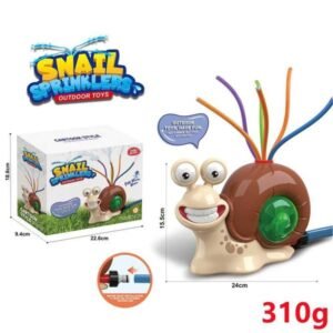 Water Spray Outdoor Toy Snail Sprinkler Backyard Garden Water Toys Summer Yard Cartoon Splash Sprinkler Baby Bath Toy for Kids R260915