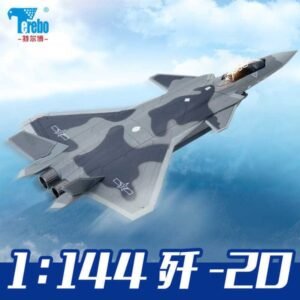 Telo Model Aircraft J20 Small Aircraft Model Ornament Alloy Simulation J20 Military Model Fighter Jet ModelL260518R1LC