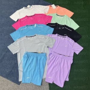 Mens Tracksuits Designer Sports Set miller tracksuit Print sports Brand Tracksuit T-shirt Running Quick-dry Breathable Training Suit Jogging Shorts Summer Tee