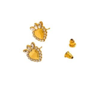 screw earrings stud for women earring designer earing clover earings diamond stainless steel fashion korea gold color simple designs tiny earings jewelry gift