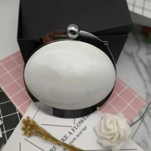 UFO shaped handbag high-quality crossbody bag designer women's famous white handbag letter logo shopping bag fast food packaging