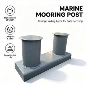 Marine mooring posts, ship berthing posts, guide devices, rope guides, and other marine equipment