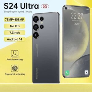 5 i 16 17 A2 I15 I16 5G S24 Ultra 2+16 incell Left Perforated Large Screen All in One 4G Mobile Phone