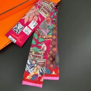 Luxury Designer 23style Fashion Letters Bags Scraf Silk Scarves Women Handle Bag Bandanas Luggage Muffler France Wallet Purse Handbag Paris