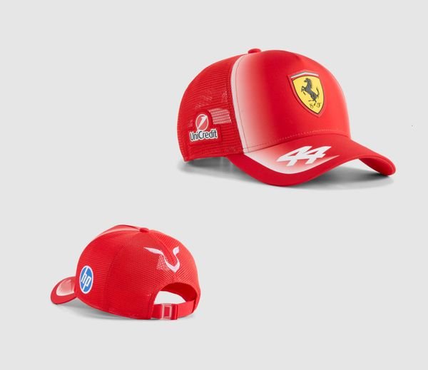 Scuderia Ferrari F1 2026 Lewis Hamilton Driver Fashion Leisure Sports Travel Baseball Cs Mens Hat Marcas Lujo W250113 bestseller 920