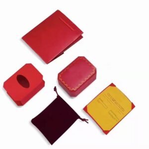 Luxury Jewelry Brand Designer Gift Box Classic Velvet Bag Suitable for Necklace Bracelet Ring Gift Box Packaging