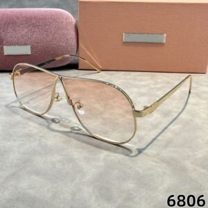 Mu Ombre Sunglasses Women Men Pilot High Quality Sunshade Mirror MUA623S UV Protection Outdoor Sports Leisure Style Adjustable Nose Pad Glasses