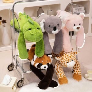 ffed Arm 50/60/65cm Long Arm Weighted Soft Plush low Raccoon Koala Bear Sloth Dinosaur Gift for Boys and Girls J260725