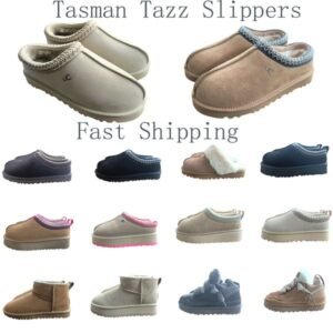 Tazz Designer Tasman Slippers Unisex Slippers Platform Boots Women Tazzs Tasmans Men Slipper Slides Classic Ultra Tazztasman Boot Size 35-44