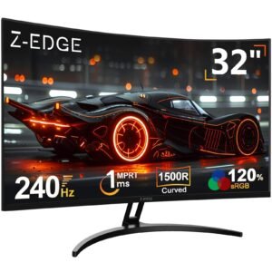 Z-EDGE UG32P 32″ 240Hz Curved Gaming Monitor