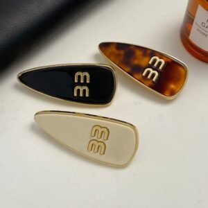 Designer Letter Classic High Quality Hair Accessories Barrettes Clips