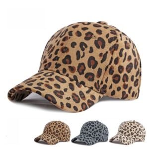 Wholesale Fashion Spring Summer Unisex Leopard Print Baseball Caps Spring Autumn Outdoor Adjustable Casual Hats Sunscreen Hat 251217
