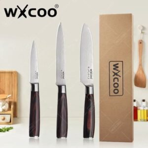 WXCOO Stainless Steel Kitchen Knife Peeling Boning Knives Fruit Knife Cooking Barbecue Meat Cleaver Paring Knife Kitchen Tool C260908