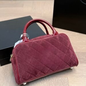 Designer handbag for luxury brand women's fur covered leather cosmetic bag genuine leather crossbody bag outdoor travel casual bag