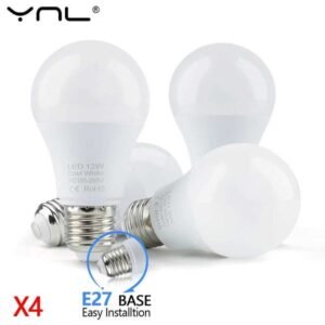4pcs/lot LED Bulb Lamps E27 AC220V 240V SMD2835 6W 9W 12W 15W 18W Lampada Led Light Bulbs Living Room Home Indoor LED Bombilla X260815