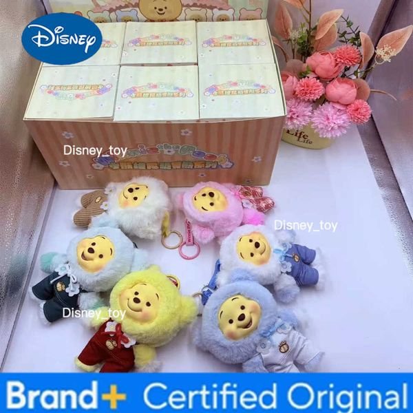 The Disney New Disney Winnie Pooh Candy Series Blind Box Cute Vinyl Face Pendant Pupu Bear Doll Fashion Trend Toy Kids festival Gift C260714SWMO C260714 C260714