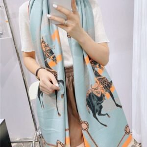 AAALuxury Cashmere Silk Fashion Warm Winter Scarf 180*65cm Brand Letter Print Designer Woman Scarves