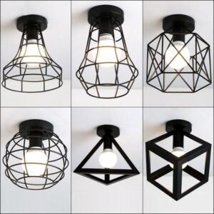 Vintage Ceiling Lights Lamparas De Techo lustre Luminaria Abajur Ceiling Lamp Home Lighting Avize Luminaire Living Room Lights
