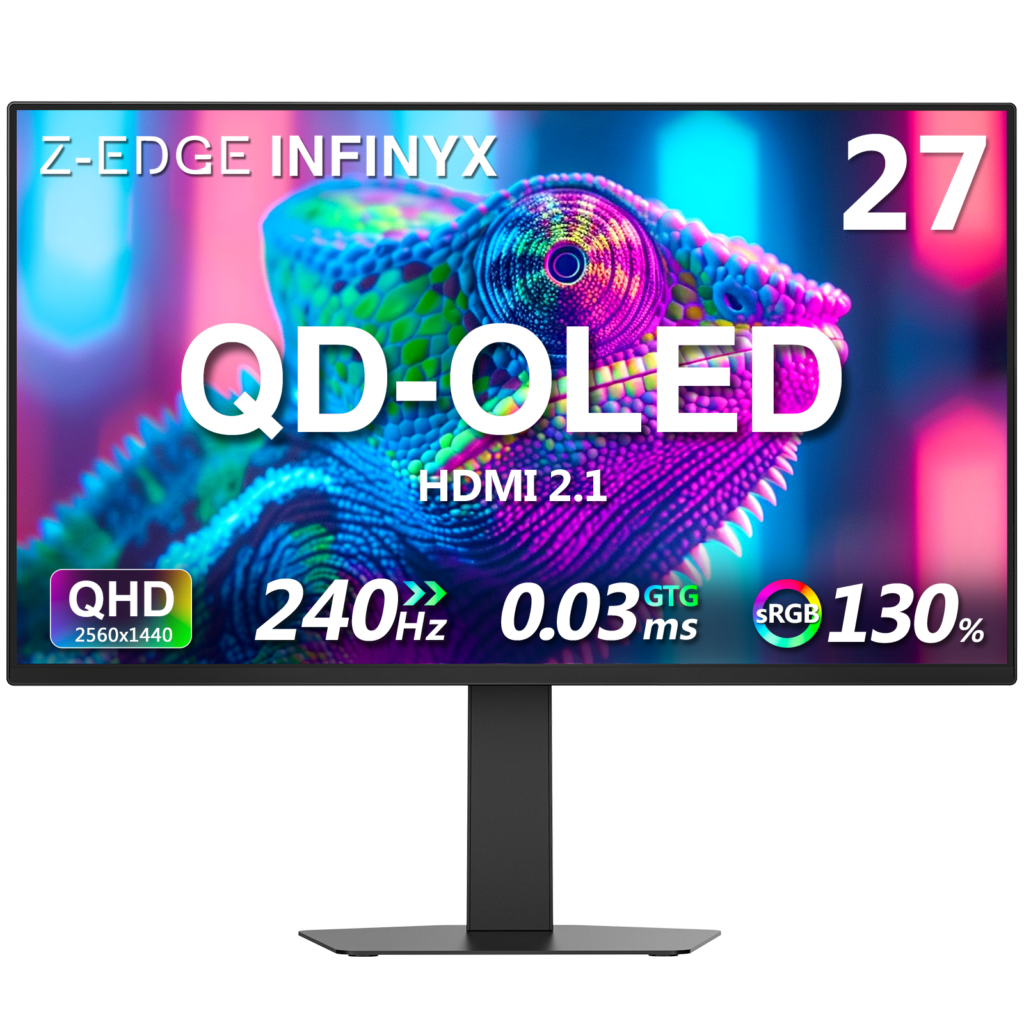 Basic Edge Compute Z-EDGE INFINYX X27 QD-OLED 27″ 240Hz 0.03ms Gaming Monitor – adscookies.com
