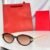 Brand Designer 2026 New Fashion Square Sunglasses For Women Style Light Luxury UV Protection Large Frame Versatile Glasses