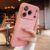 Luxury Lychee Pattern Leather TPU Frame Case For iPhone 17 Air 16 15 14 Plus 13 12 17Pro Max 16E Shockproof Solid Color Cover 26L0504