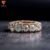Exquisite jewelry, lady's gold, lifelong companion, wedding ring, garnet, sterling silver ring